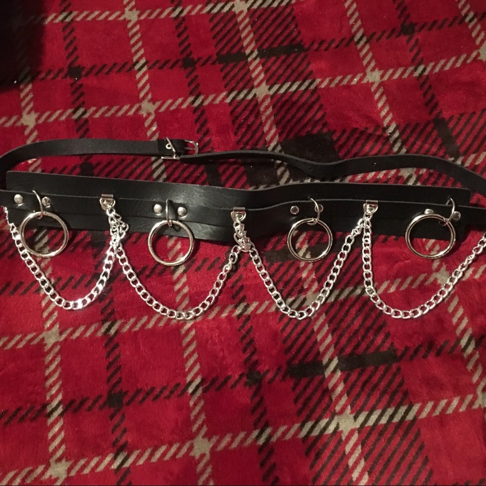Black Belt With Chains